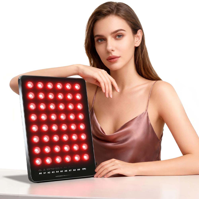 IPanel-48 4-Wavelength LED Phototherapy Facial Panel | 192-Chip, Ultra-Thin, Professional Skin Care Device for Home Use