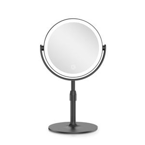 DM413 LED Cosmetic Mirror, Adjustable Height & Light Settings