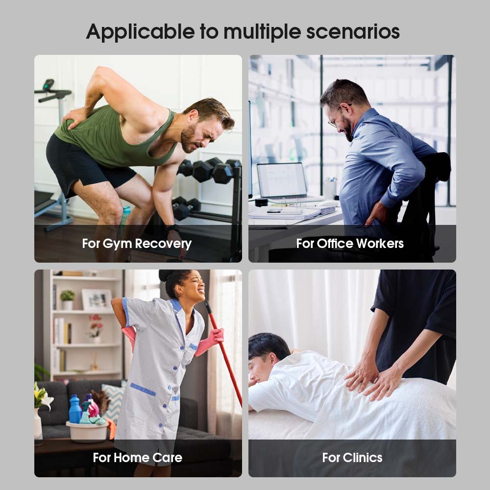 Smart Infrared Red Light Therapy Belt, 660nm & 850nm LEDs, Adjustable 10–40Hz Frequency for Waist Pain Relief and Muscle Relaxation