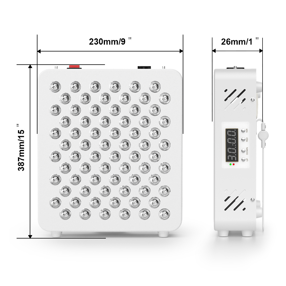 Dual-Spectrum Pro LED Panel – 3 000 W Total Output, 850 Nm & 660 Nm, Salon-Grade Power for Home Wellness