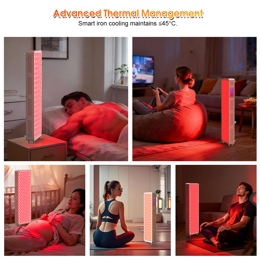 2026 North America Hit Red Light Sauna Panel 216 LEDs 2 Wave LED Light Therapy Post Partum Care Recovery with Certification