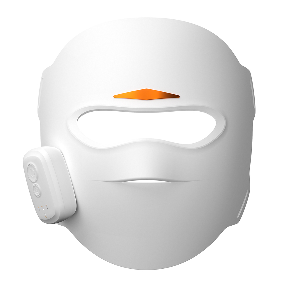 3D Silicone LED Face Mask Red Light Therapy 336 LEDs 4 Modes Wireless Skin Care Device Salon Grade Home Beauty Daily Routine