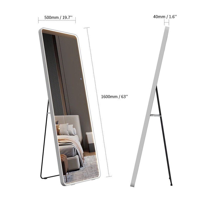 FM404 Full length lighted mirror