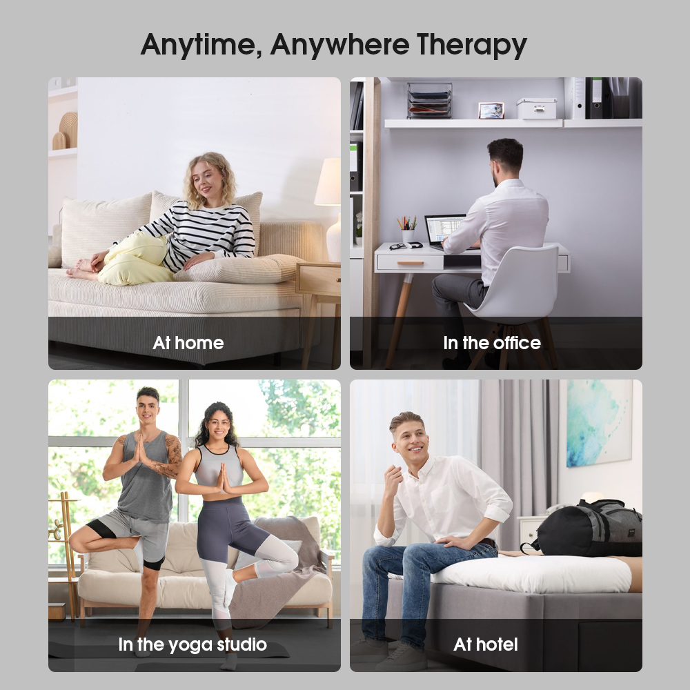 Red Light Therapy Shawl 660nm 850nm Dual Wavelength for Muscle Pain Relief and Home Use