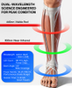 2026 Sports Season Red Light Leg Wrap 660nm 850nm Muscle Relaxation PAIN RELIEF For Athletes Home Recovery