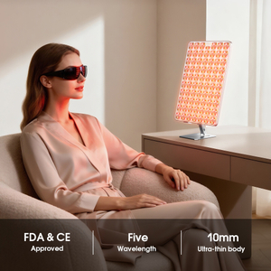Professional 5 Color LED Light Therapy Panel 10mm Ultra Slim for Clinics And Spas