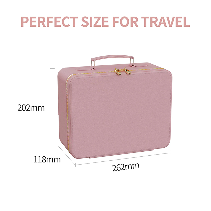 PM430 Luggage Travel Comestic Luggage with Lighted Makeup Mirror