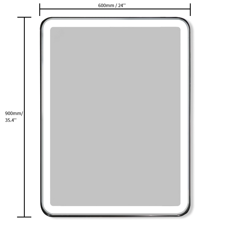 BM416 Wall Amount Bathroom Makeup Mirror