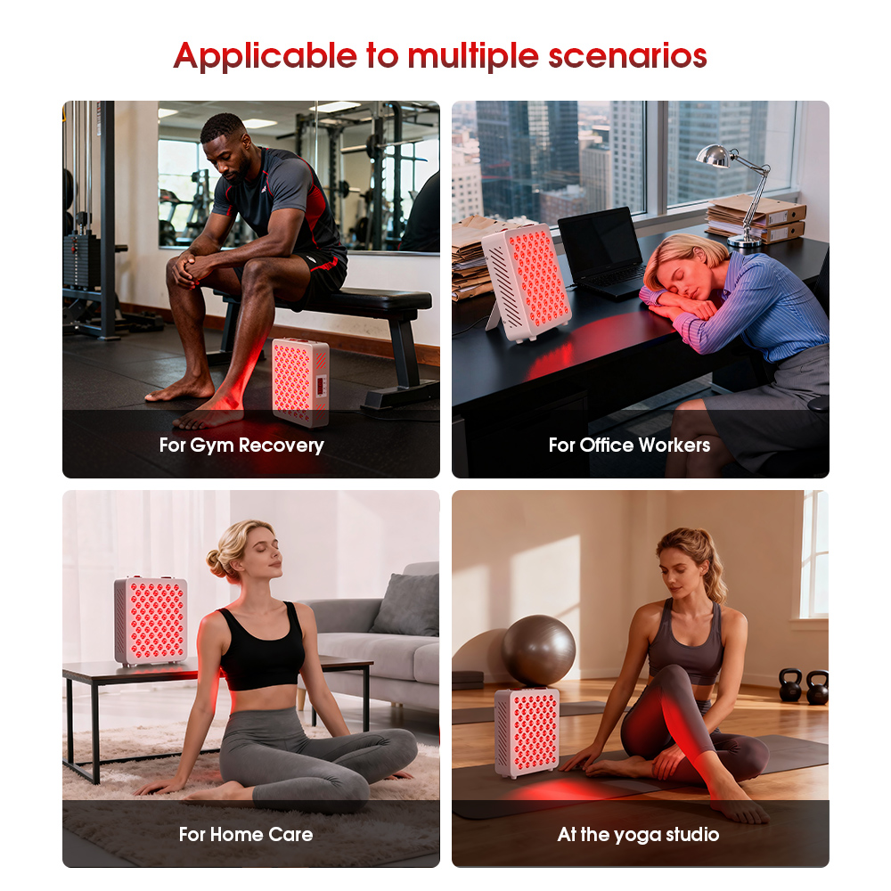 Dual-Spectrum Pro LED Panel – 3 000 W Total Output, 850 Nm & 660 Nm, Salon-Grade Power for Home Wellness