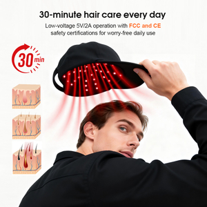 2026 Bestseller Wireless Red Light Therapy Cap 72 LED Scalp Care Device Most Valuable Health Design Dual Wavelength