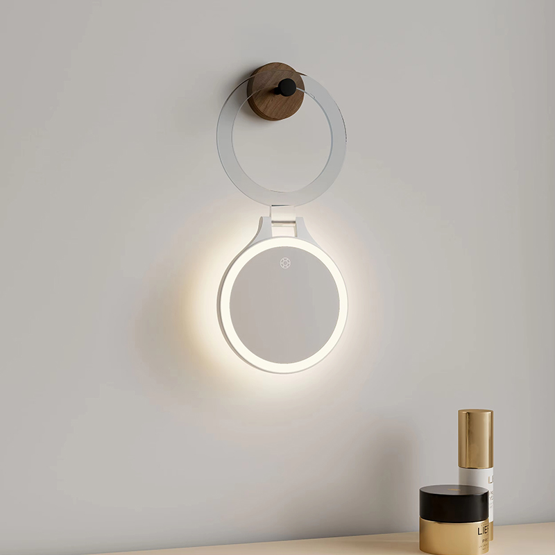 PM422 Double-side Round LED Makeup Mirror-Y