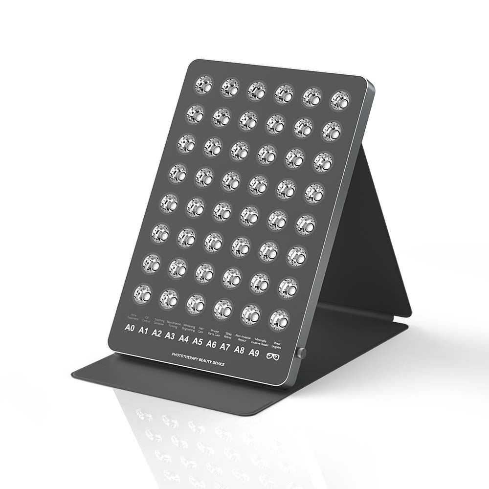 IPanel-48 4-Wavelength LED Phototherapy Facial Panel | 192-Chip, Ultra-Thin, Professional Skin Care Device for Home Use