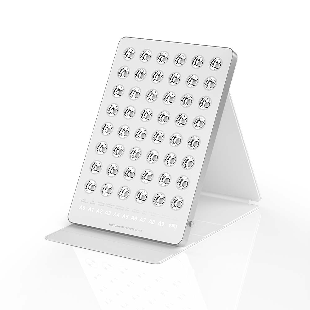 IPanel-48 4-Wavelength LED Phototherapy Facial Panel | 192-Chip, Ultra-Thin, Professional Skin Care Device for Home Use