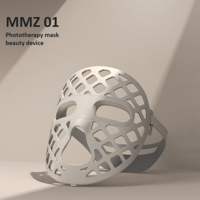 Patented 3D Honeycomb LED Mask: Food-Grade Silicone & Superior Comfort