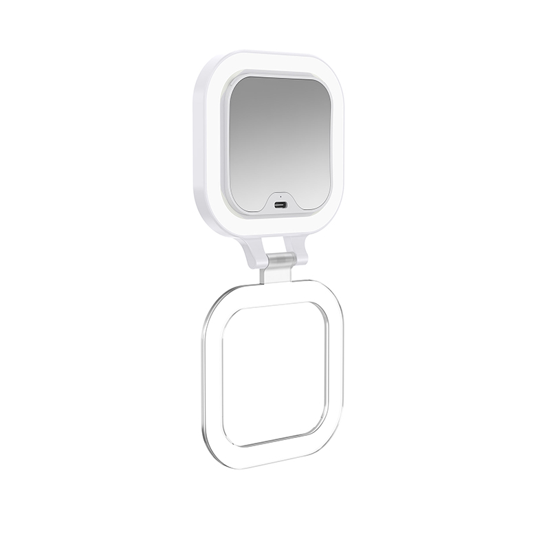 PM404 Duble- Side Makeup Mirror with Foldable Stand