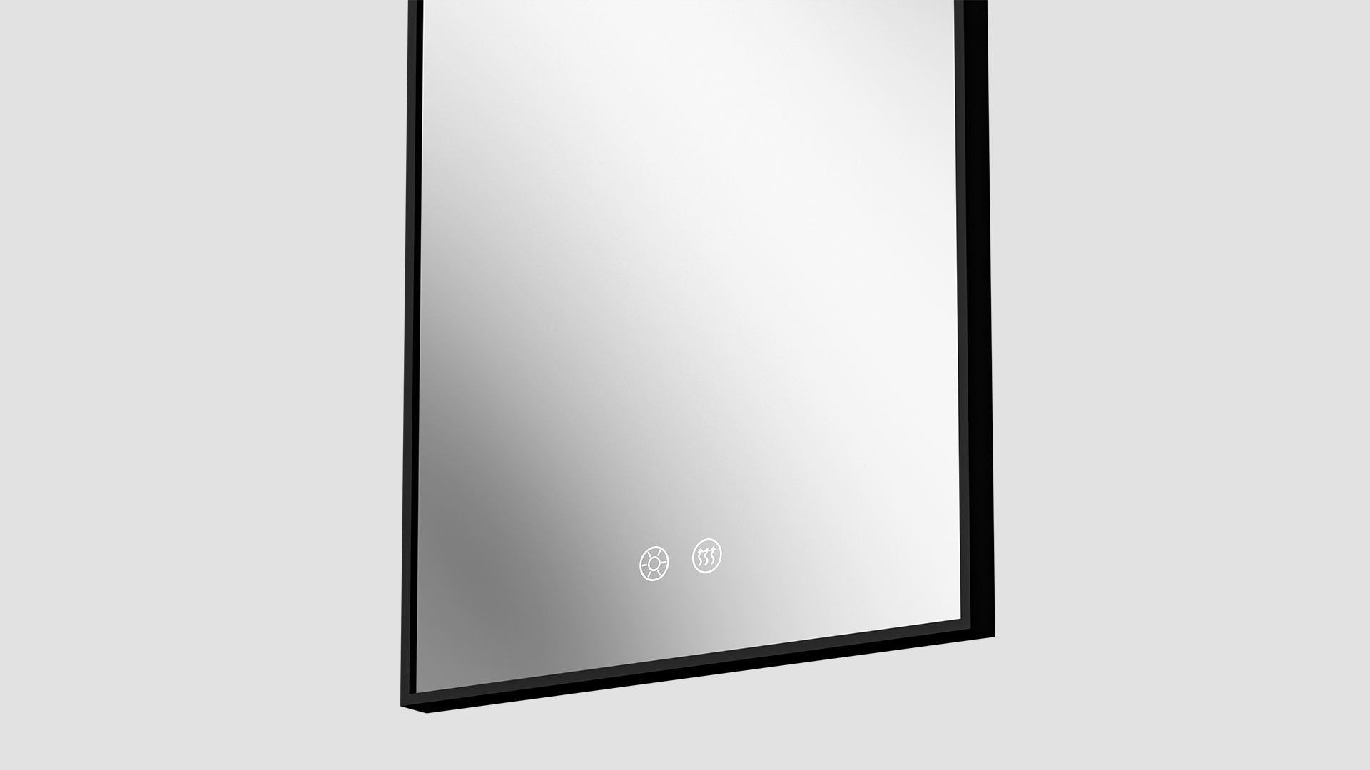 Stylish Round Design with Wraparound LED Lighting