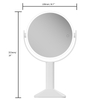 DM414 Height Adjustable Lighted Makeup Mirror-Y