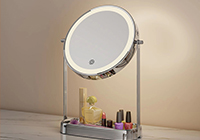 Desktop Lighted Makeup Mirror