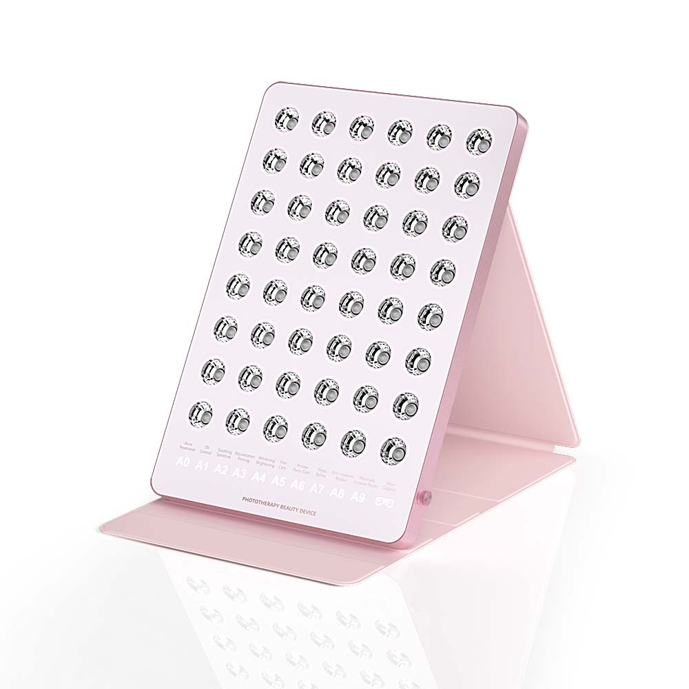 IPanel-48 4-Wavelength LED Phototherapy Facial Panel | 192-Chip, Ultra-Thin, Professional Skin Care Device for Home Use