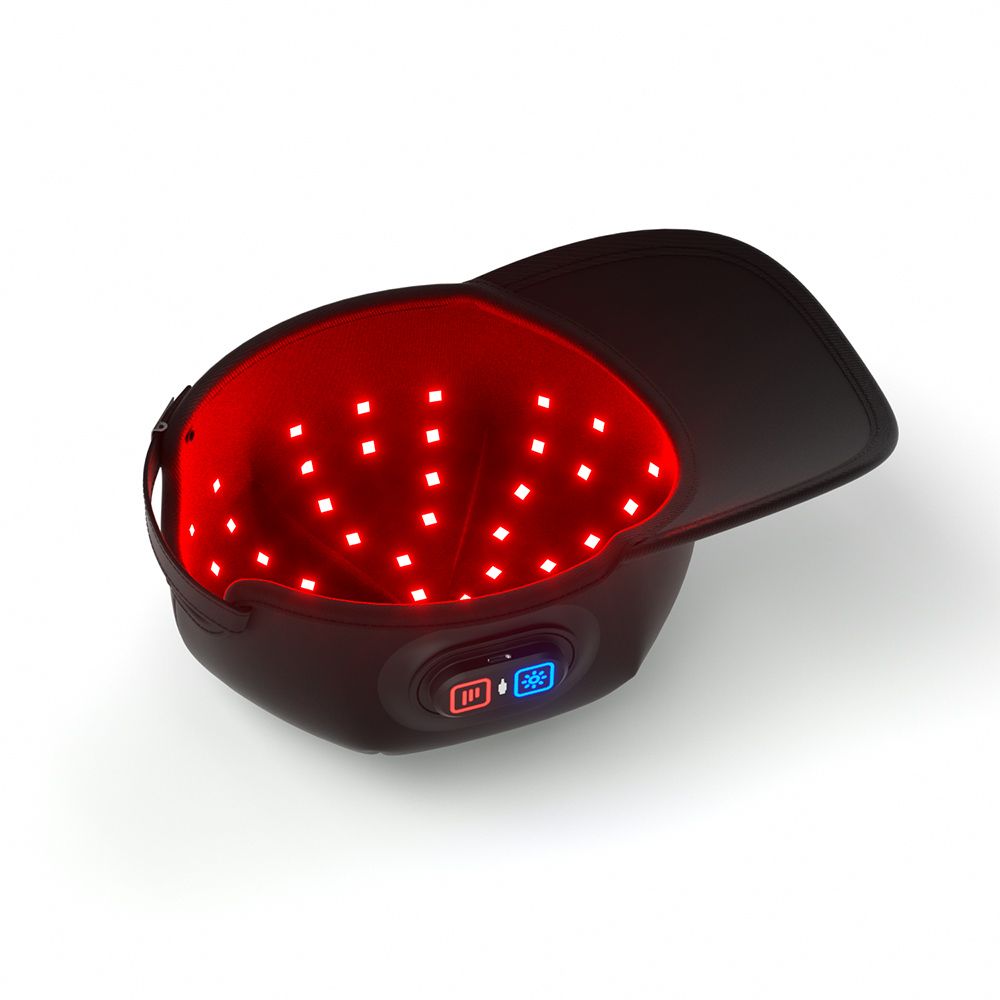 2026 Bestseller Wireless Red Light Therapy Cap 72 LED Scalp Care Device Most Valuable Health Design Dual Wavelength