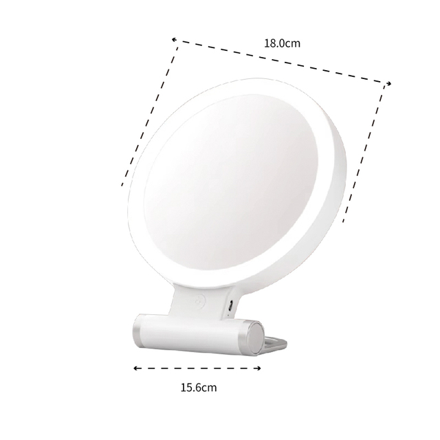 PM420 Double-side Round LED Makeup Mirror-Y