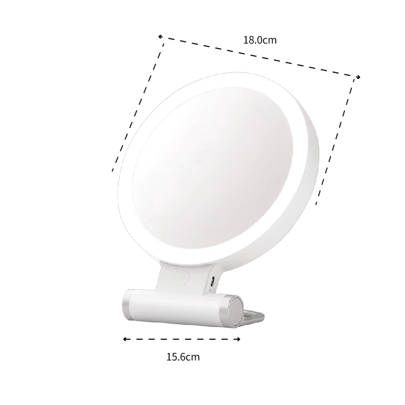 PM420 Double-side Round LED Makeup Mirror-Y