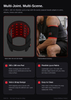 Wireless Red Light Therapy Wrap 2500mAh Rechargeable 66 LED Beads Dual Wavelength 660nm 850nm Pain Relief Arm Belt