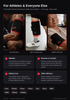 Wireless Red Light Therapy Wrap 2500mAh Rechargeable 66 LED Beads Dual Wavelength 660nm 850nm Pain Relief Arm Belt